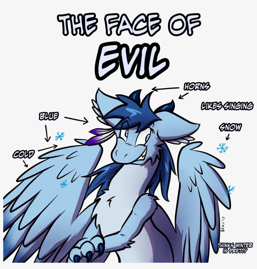 The Face Of Evil - Cartoon, transparent png