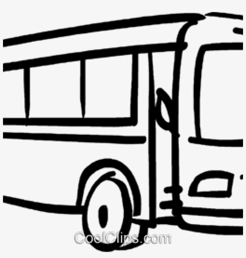 Bus Hatenylo Com Schwarz Wei Station - Bus Clipart, transparent png