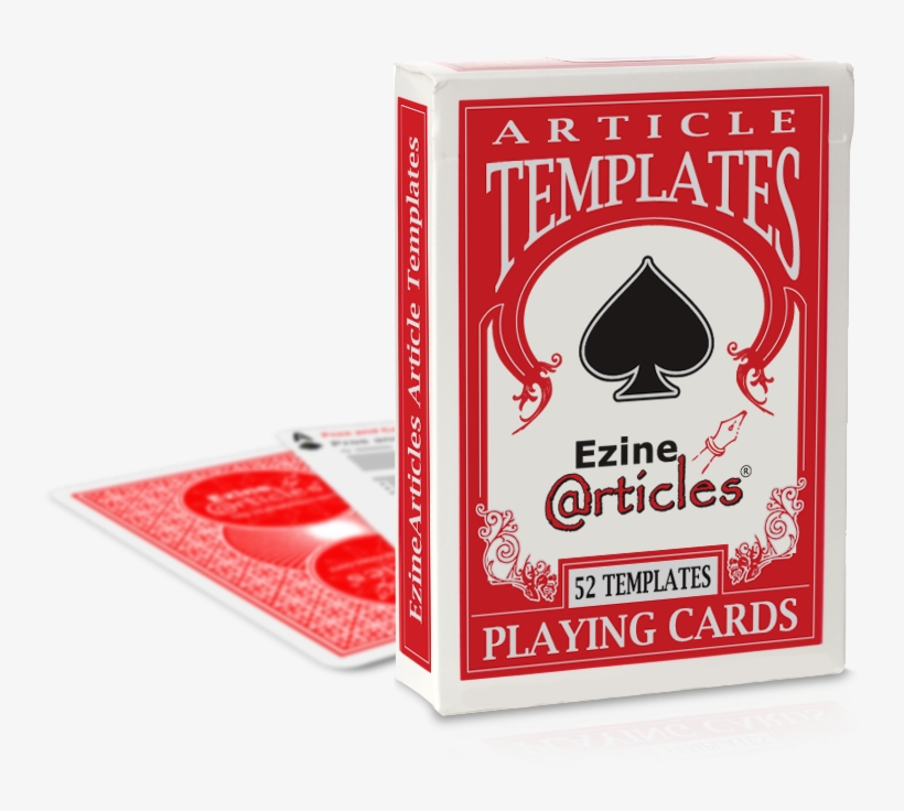 Deck Ezinearticles Shop - Playing Card, transparent png