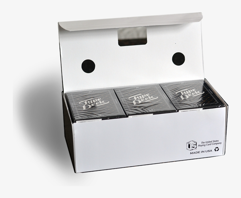 The Type Deck Playing Cards Typography Creative Brick - Playing Cards Brick Box, transparent png
