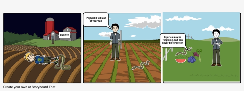 The Man And The Serpent - Cartoon, transparent png
