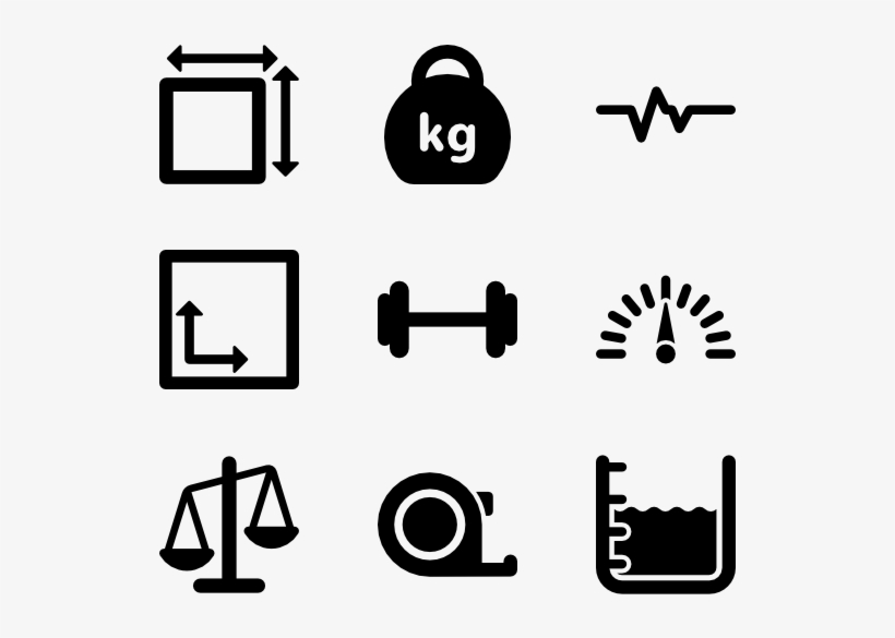 Measurement - Unit Of Measure Icon, transparent png
