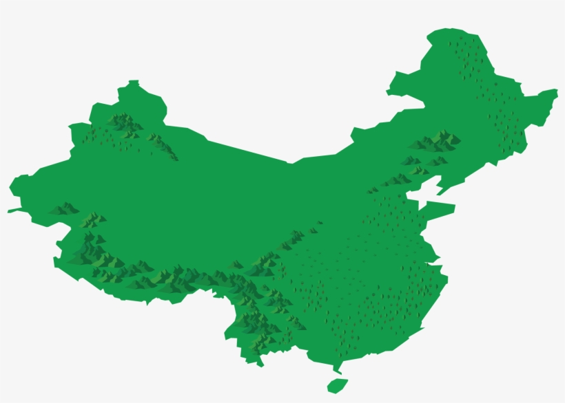 A Vast Country Replete With Beauty, China Encompasses - Map Of China No Background, transparent png