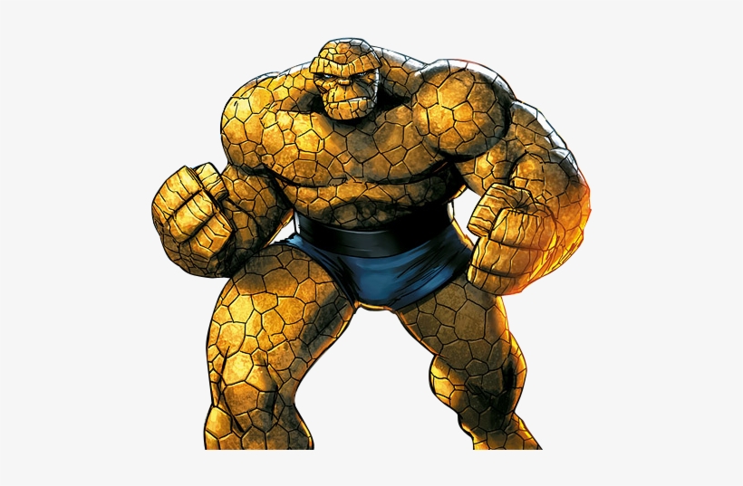Thing - Fantastic Four Comic, transparent png
