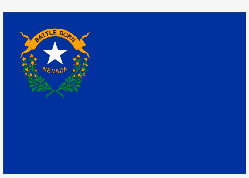 Download Svg Download Png - Nevada State Flag, transparent png