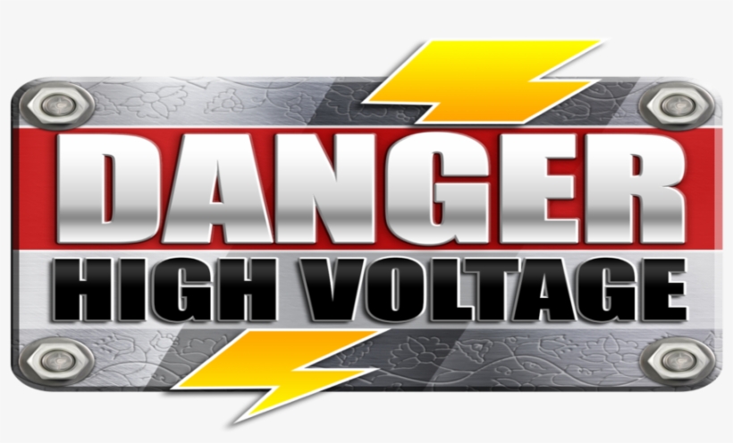 Danger High Voltage Slots Game Logo - Danger High Voltage Online Slot, transparent png