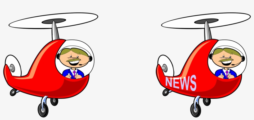 Chopper Clipart Rescue Helicopter - Fly A Helicopter Cartoon, transparent png