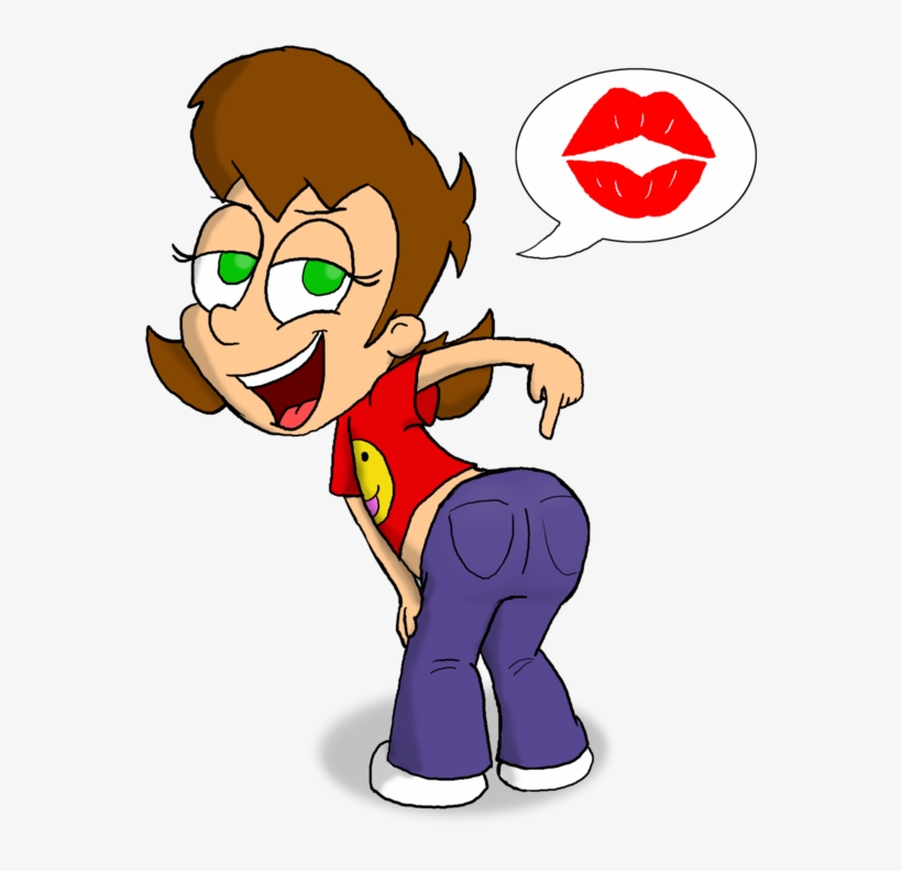 Kiss My Butt By Earthvsthederek-d593ibh - Butt Kiss, transparent png