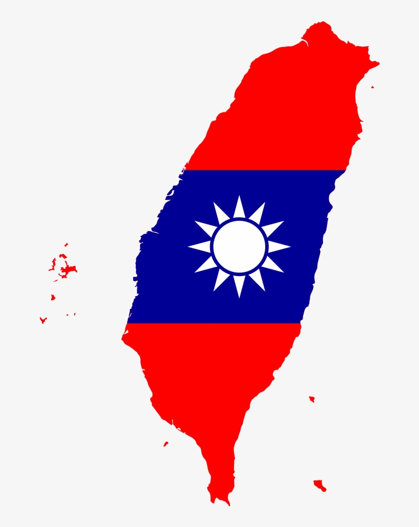 Taiwan Map Flag - Gan'en Comprehensive Repair Department, transparent png