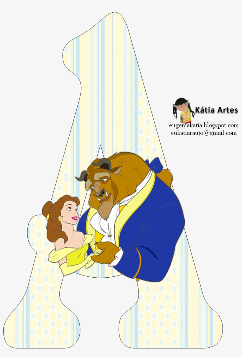 Alfabeto Bella Y Bestia 001 862×1 - Letras Da Bela E A Fera, transparent png
