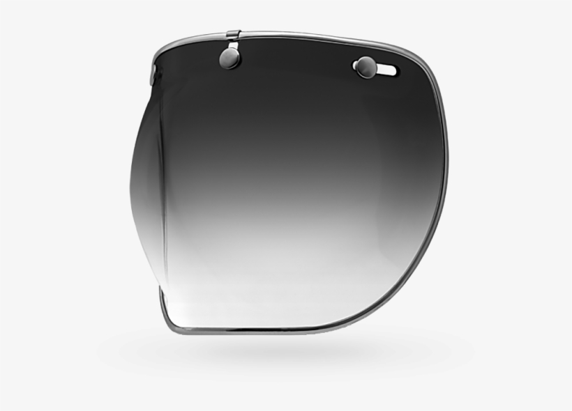 3-snap Bubble Deluxe Shield - Bell 3-snap Deluxe Bubble Shield : Smoke, transparent png