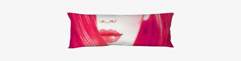 Long Healthy Hair - Cushion, transparent png