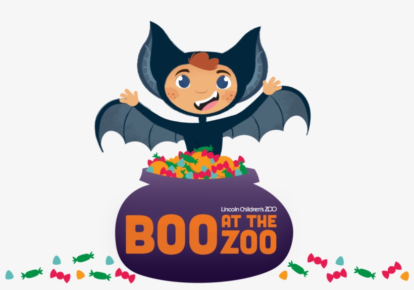 Boo At The Zoo Bat - Transparent, transparent png