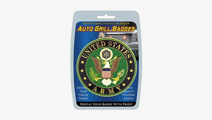 Findingking U S Army Car Grille Badge 3, transparent png