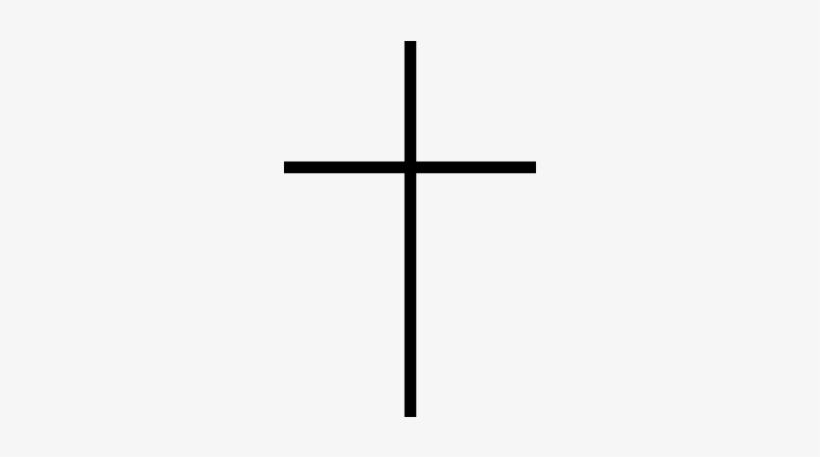 White Cross Png Thewealthbuilding - Small Black And White Cross, transparent png