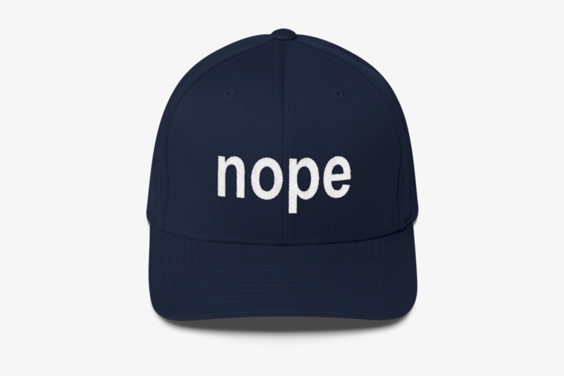 Nope - Hat - Baseball Cap, transparent png