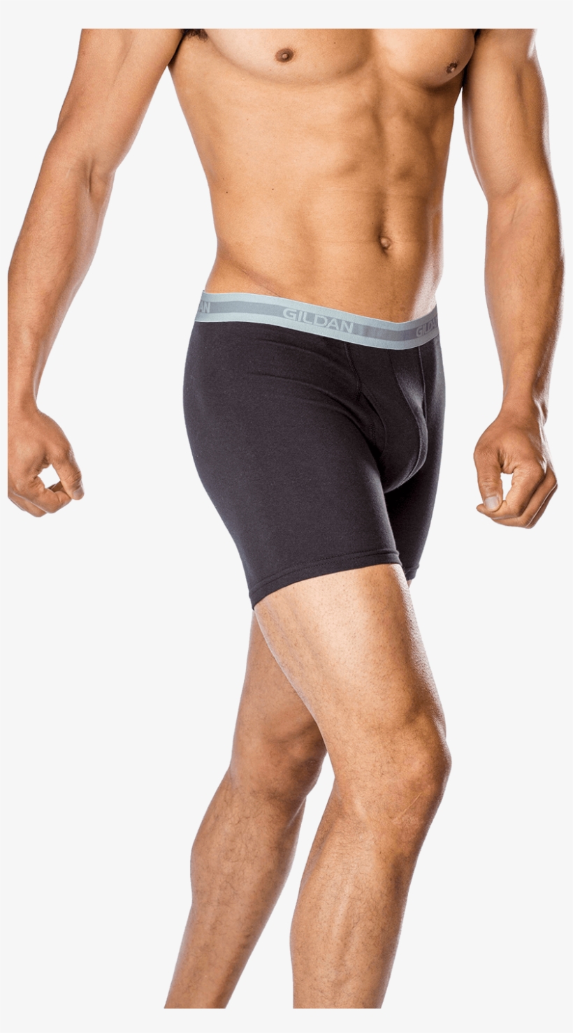Gildan Men's Boxer Brief Underwear - Men Boxer Briefs, transparent png
