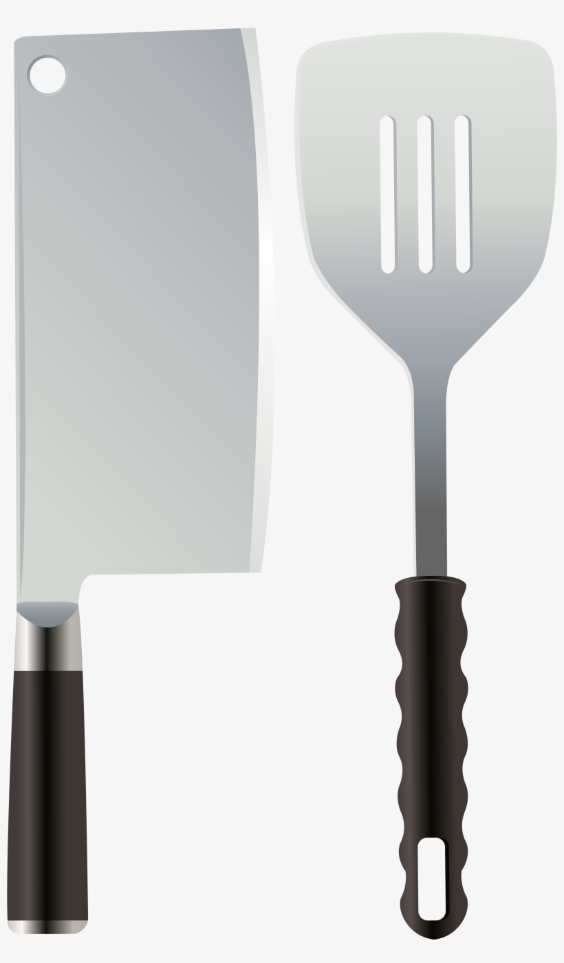 Kitchen Knife And Spatula Png Clip Art - Portable Network Graphics, transparent png