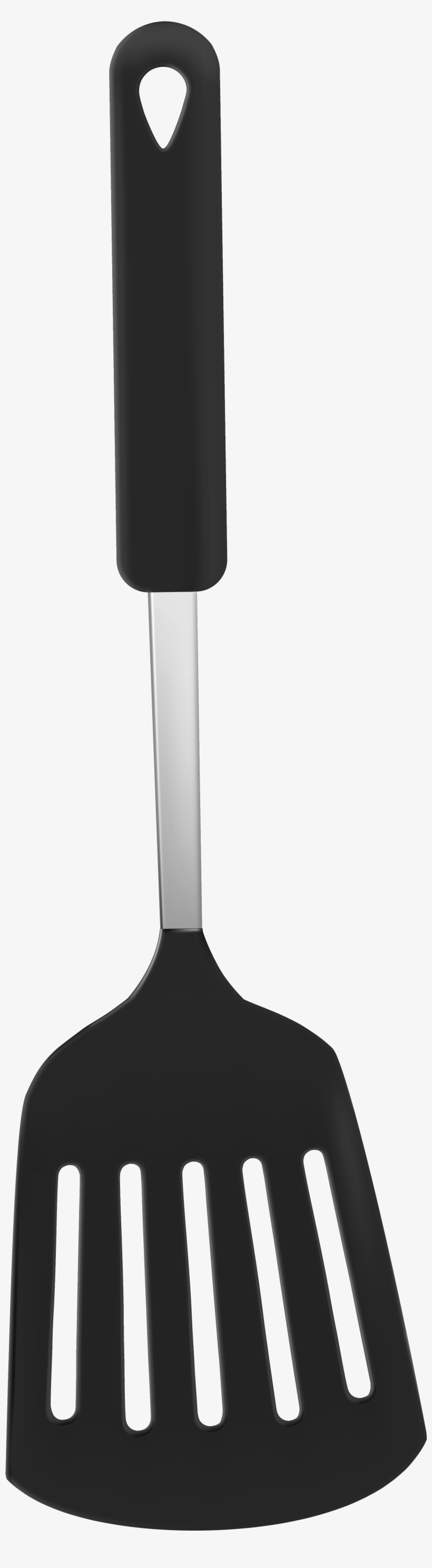 Black Spatula Png Clip Art - Clip Art, transparent png