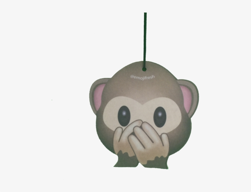 Monkey Emoji Air Freshener - Air Freshener, transparent png