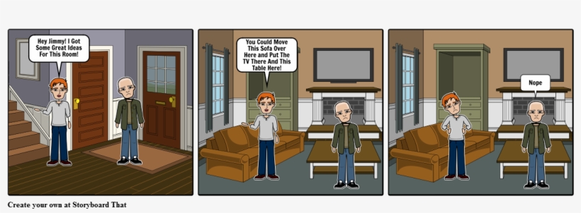 The Misadventures Of Jimmy Nope - Storyboard, transparent png