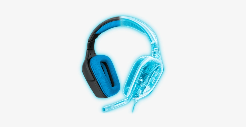 Logitech G430 Gaming Headset - Logitech G430 Surround Sound Gaming Headset With Dolby, transparent png