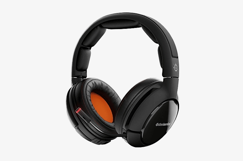 Gaming Headset Steelseries Siberia 800, Black, transparent png