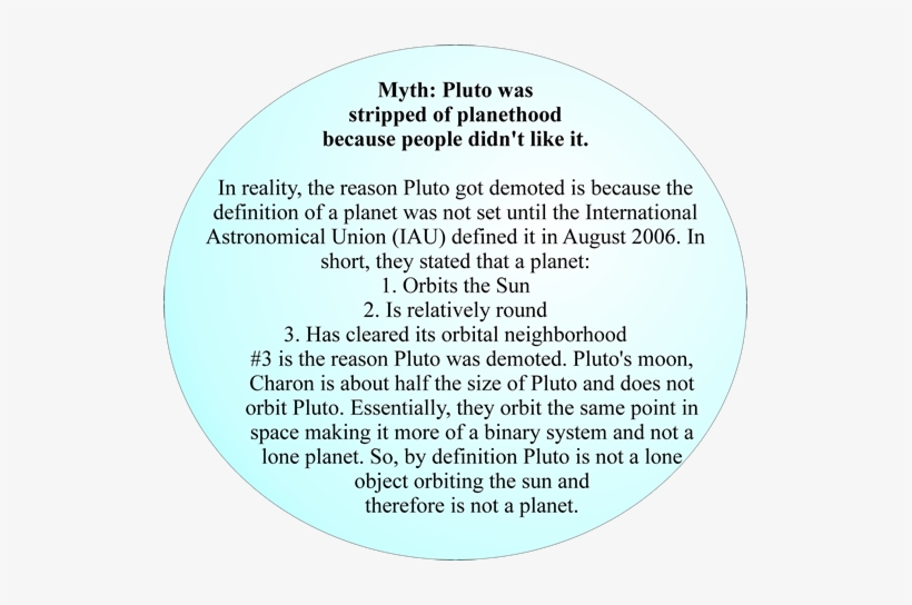 Geology Fact About Pluto - 3 Phases Of Reconstruction, transparent png