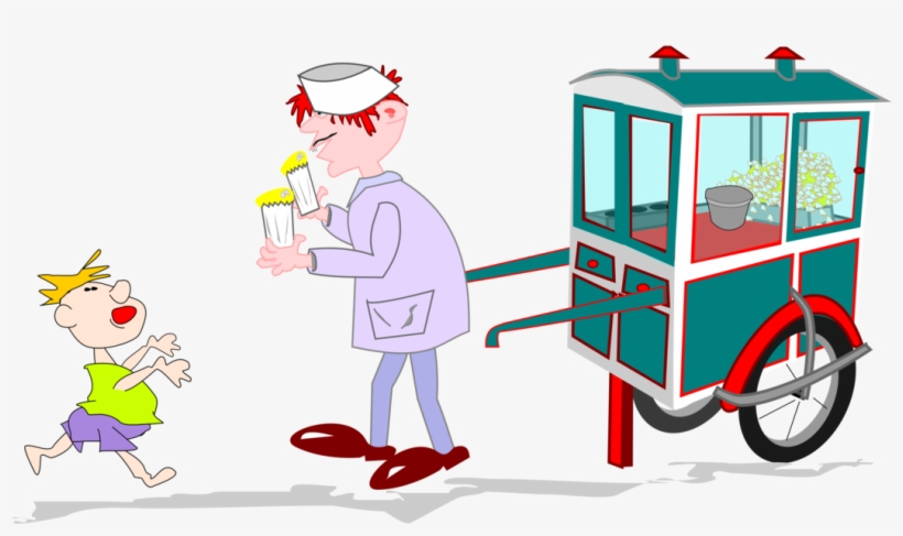 Free Popcorn Vendor Clip Art - Popcorn Vendor Clipart, transparent png