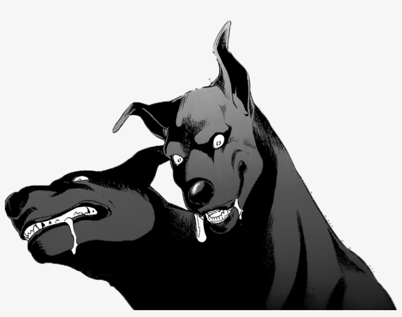 Two-headed Black Dog - Two Headed Dog Monster, transparent png