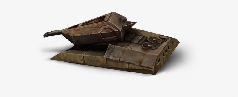 Tanki Online 404 Image Destroyed Tank - Chocolate, transparent png