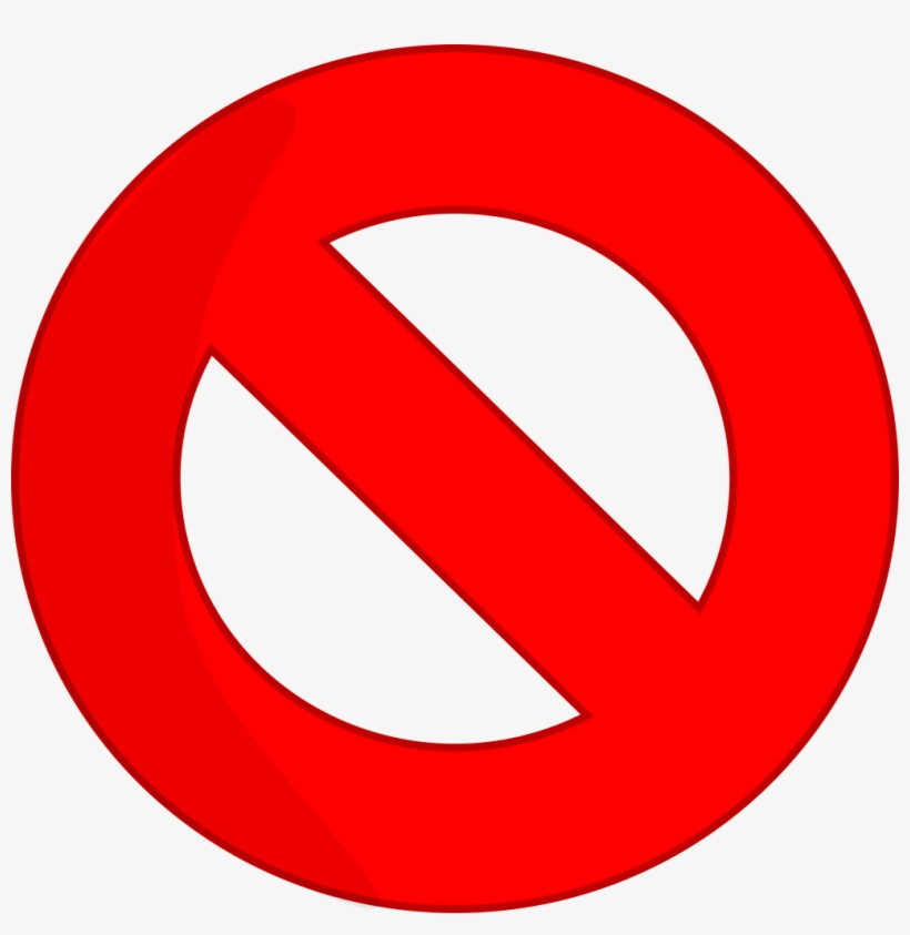 Error Sign Body Asset - Do Not Do, transparent png