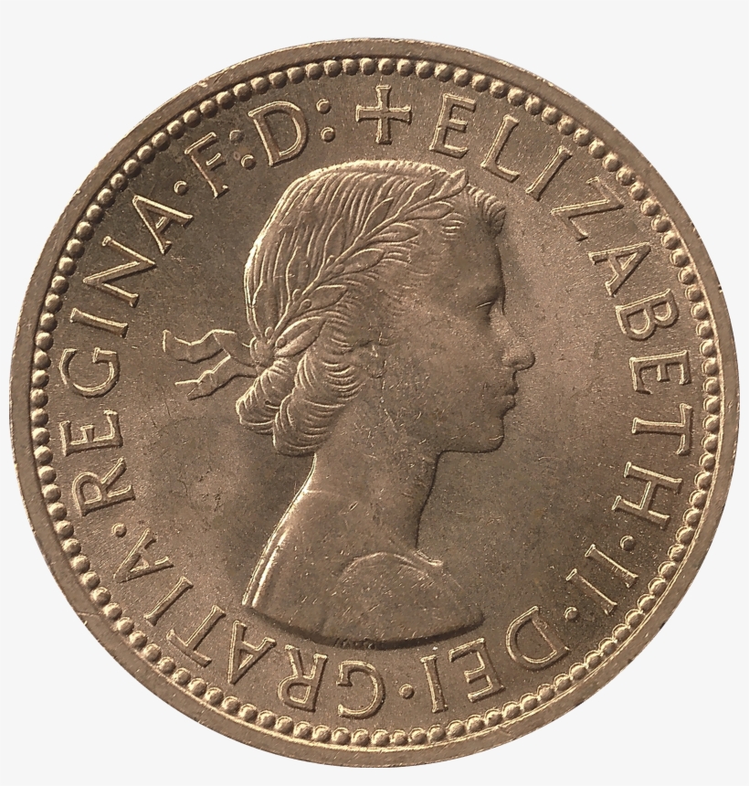 Halfpenny Coin, transparent png