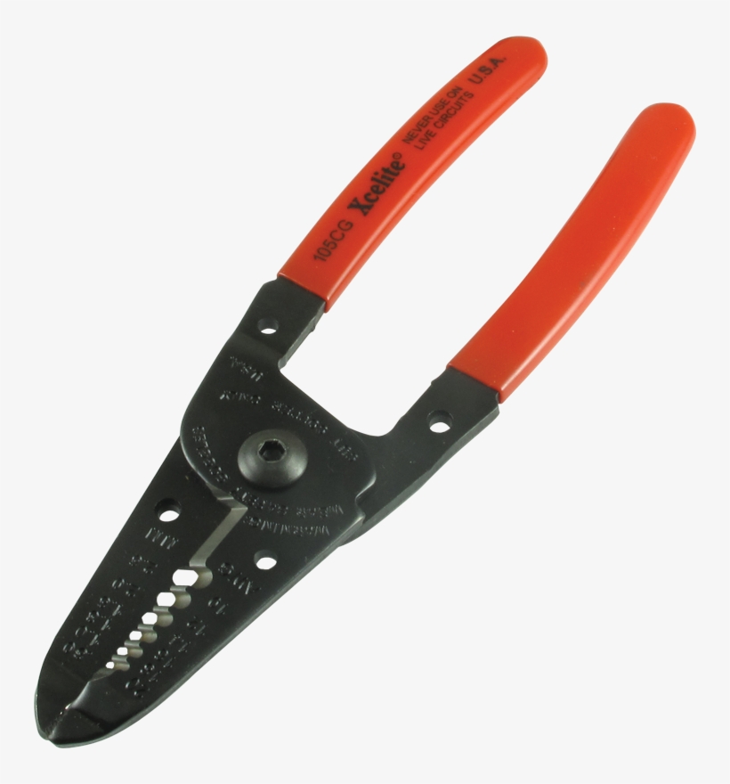 Wire Stripper/cutter - Xcelite, 6\ - Wire Stripper Transparent, transparent png