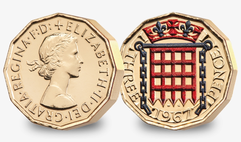 The Last Ever Thru'penny Bit - British Coins, transparent png
