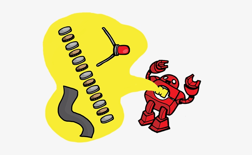 Y We're Going To Power A Flashlight With Pennies - Illustration, transparent png