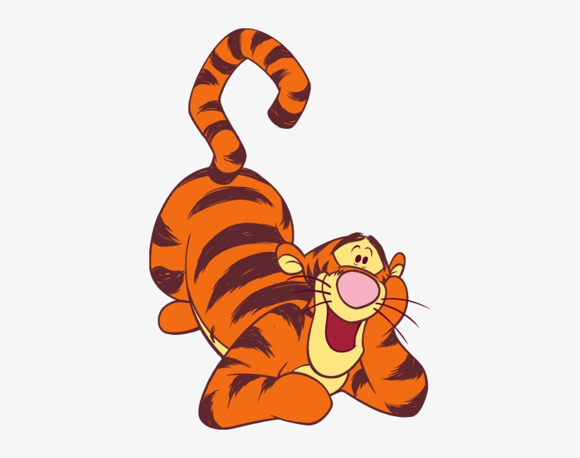 Tigger Clipart - Winnie The Pooh The Tigger, transparent png