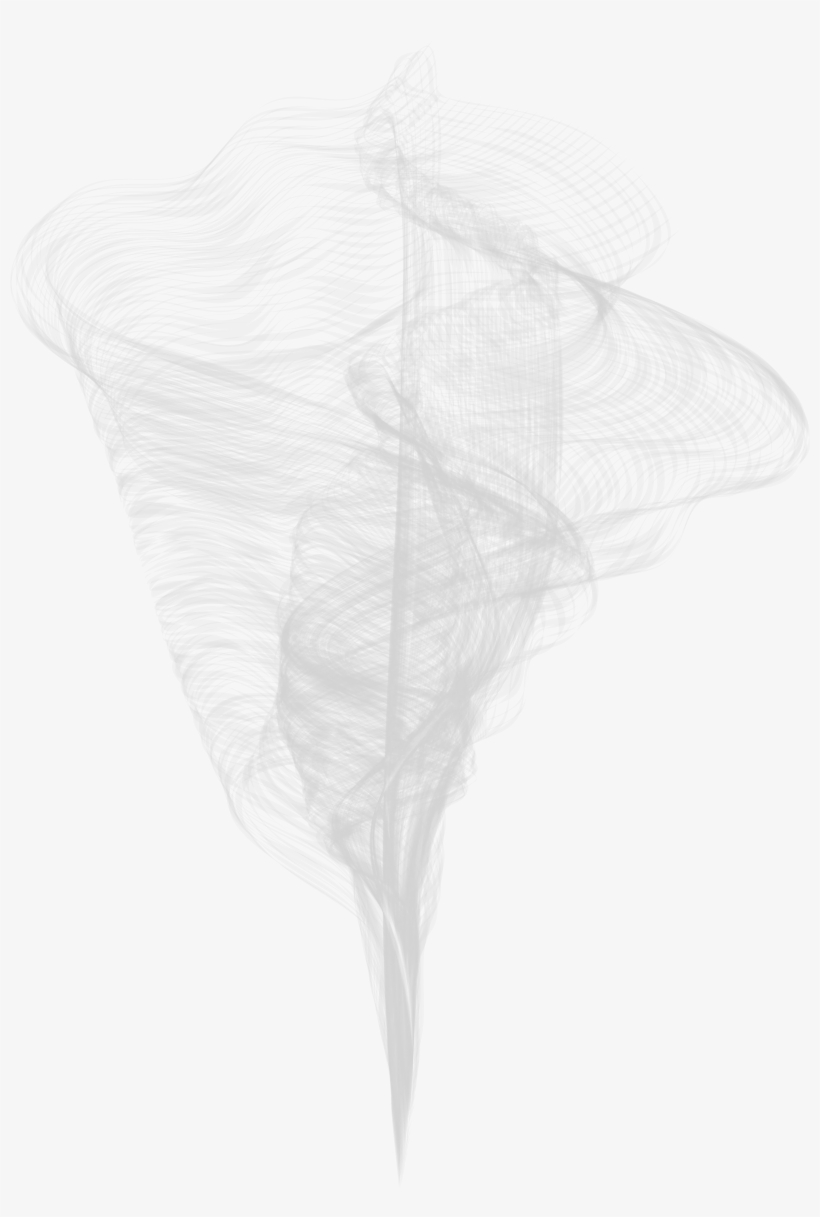 Smoke Vector Png Svg Black And White Library - Sketch, transparent png