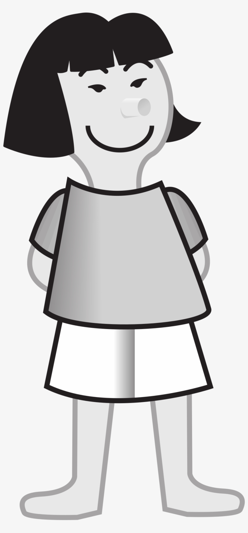 This Free Icons Png Design Of Asian Girl Smirking, transparent png