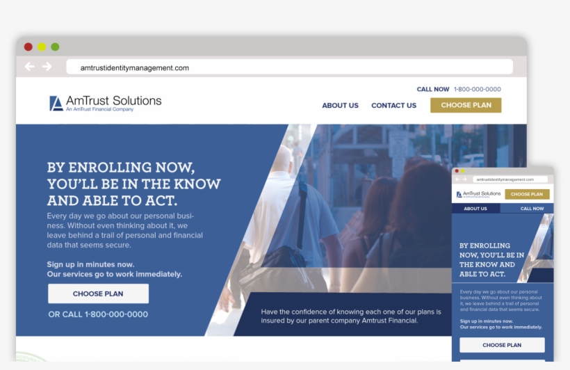 Case Study Live Site Amtrust Identity - Minneapolis, transparent png