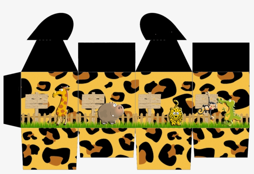 Caixinha Coração Safari - Ip6-0118-uvbase-cl [デザインケース Iphone 6/6s 4.7インチ Panther, transparent png