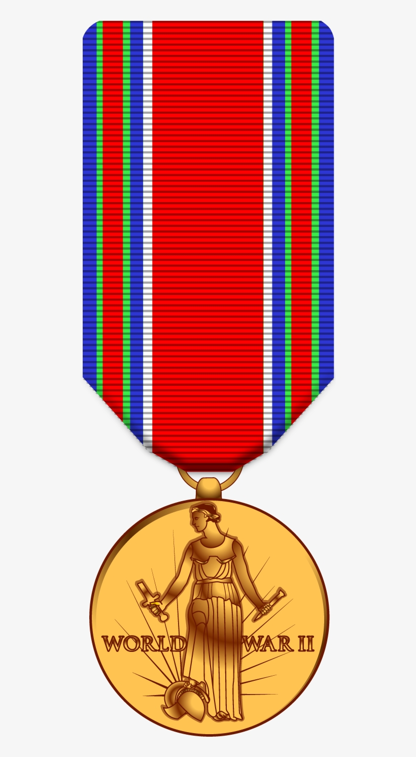 Medals Clipart War Medal - Wwii Victory Medal Png, transparent png