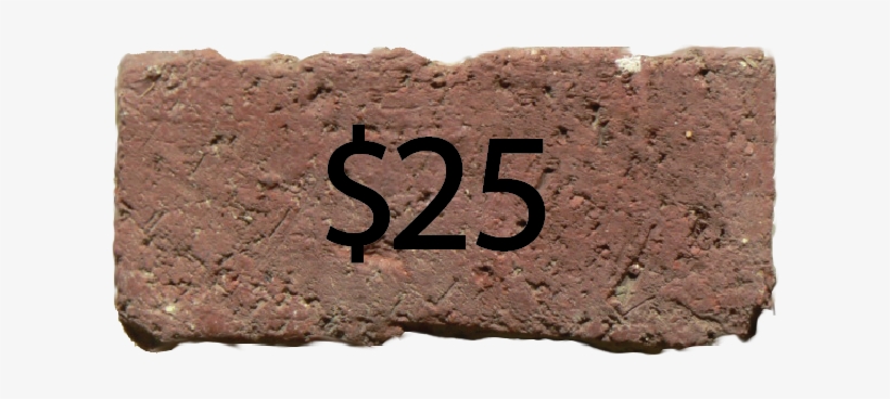 Rwf Bricks $25 - Brick, transparent png