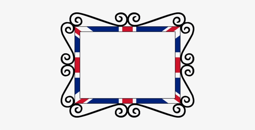 Union Jack Borders And Frames National Flag United - Union Jack Page Border, transparent png