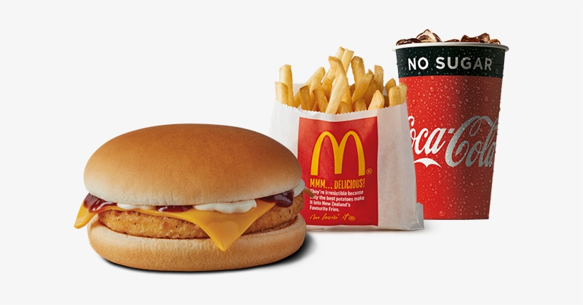 $5 Bbq Chicken Small Combo - Mcdonald's New Zealand, transparent png