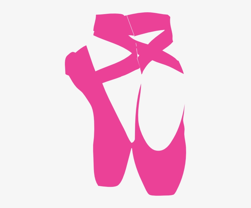 Small Ballet Shoes Silhouette Png 396x598 PNG Download