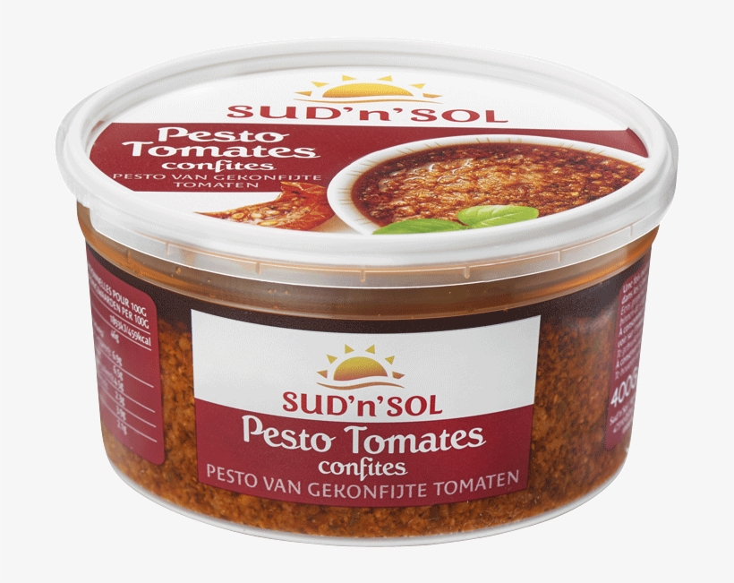 Pesto Tomates Confites - Pesto, transparent png