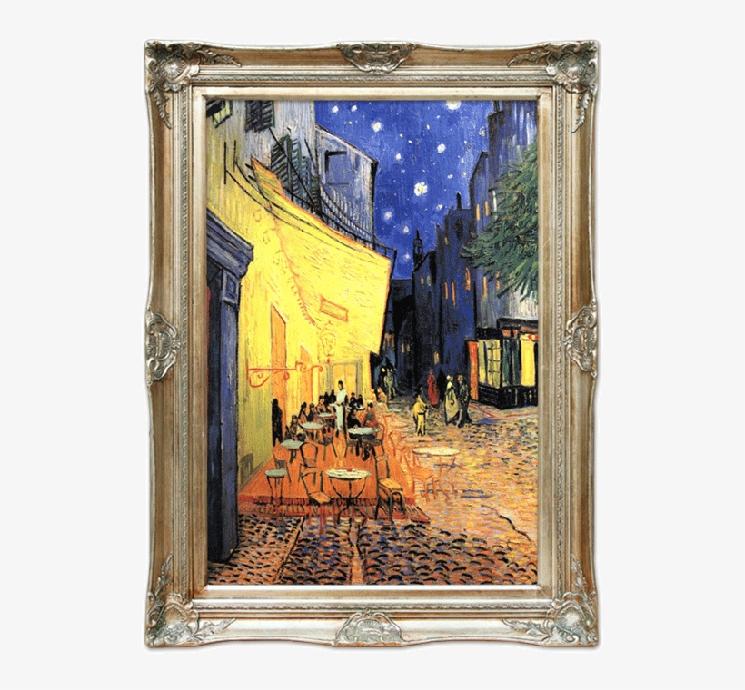 Lightbox Moreview - Cafe Terrace, Place Du Forum, Arles, 1888, transparent png