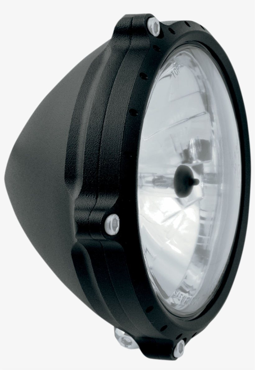 Roland Sands Tracker Black Ops 5 3/4" Headlight Assembly - Roland Sands Tracker 5 3/4 Headlight, transparent png