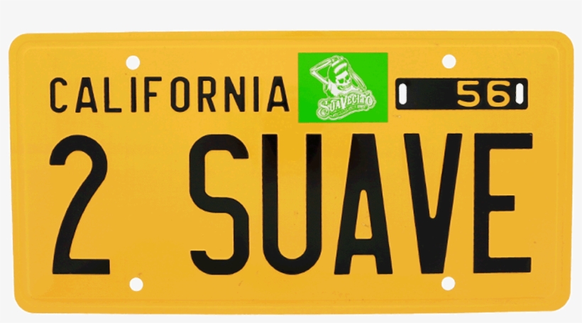 Calisuave License Plate - Suavecito License Plate, transparent png